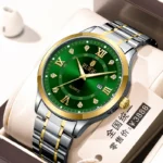 RUIGE Fashion Men's Watch Roman Scale Minimalist Men's Famous Watch Night Glow Waterproof Trendy Watch - Image 3