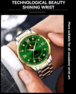 RUIGE Fashion Men's Watch Roman Scale Minimalist Men's Famous Watch Night Glow Waterproof Trendy Watch - Image 28