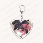 Hot Game Love Keychains for Accessories Bag Ena Dream BBQ Coral Glasses Taski Maiden Keyrings Jewelry Gamer Fans Gaming Gifts - Image 8