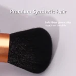 Makeup Brush Beauty Tool - 1Pcs Foundation, Blush, Concealer, Contour, Highlight, Cheek Brush for Blending, Round Angled Top