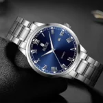 RUIGE Fashion Men's Watch Roman Scale Minimalist Men's Famous Watch Night Glow Waterproof Trendy Watch - Image 4